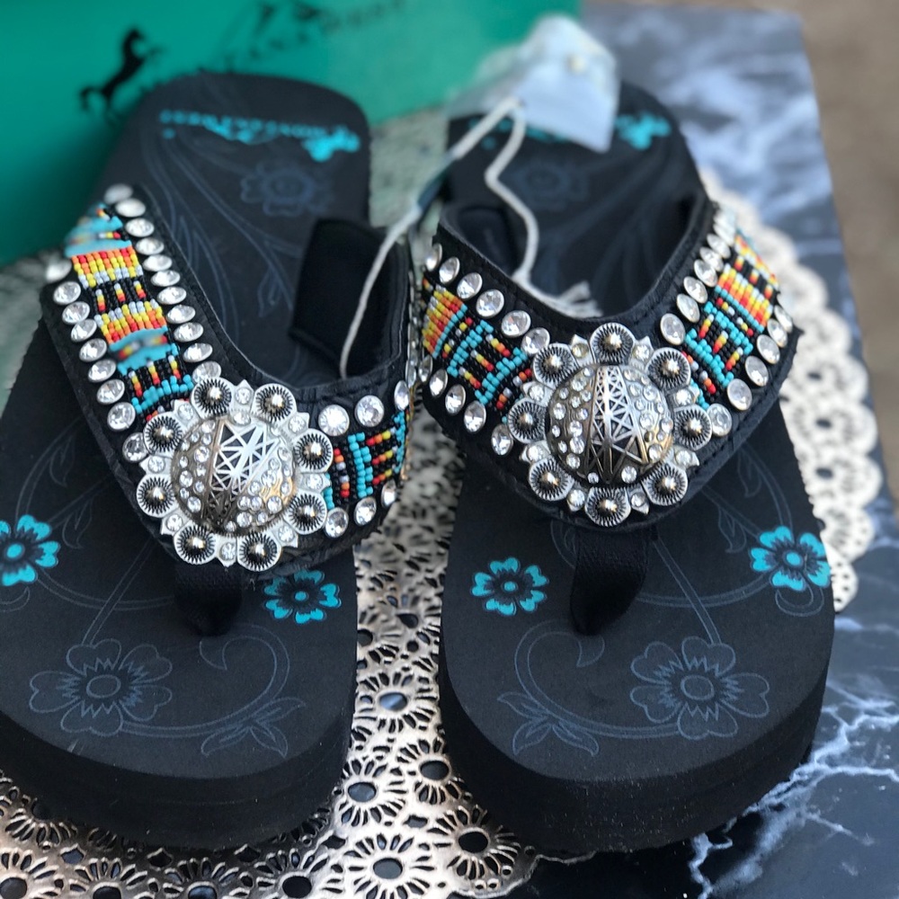 Montana West Flip Flop Sandals NWT